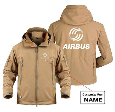 AIRBUS LOGO CUSTOM NAME DESIGNED MILITARY FLEECE THE AV8R